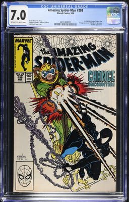 Amazing Spider-Man #298 CGC 7.0 1st Todd McFarlane Spider-Man