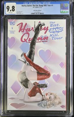 Harley Quinn The Eat bang Tour Issue 1 CGC 9.8 Harley Quinn The Eat bang Tour Issue 1 CGC 9.8