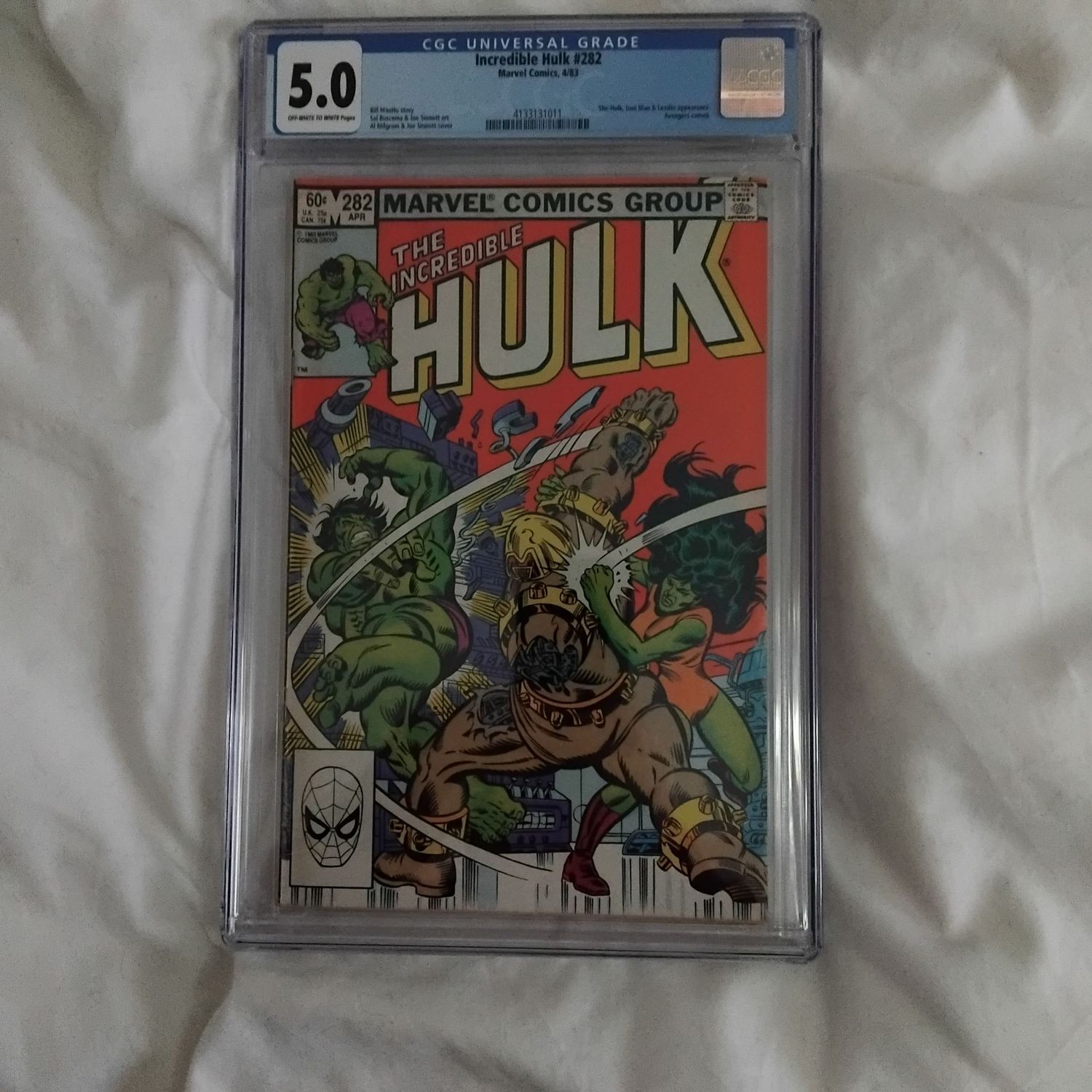 Incredible Hulk # 282 CGc 5.0 Key Issue