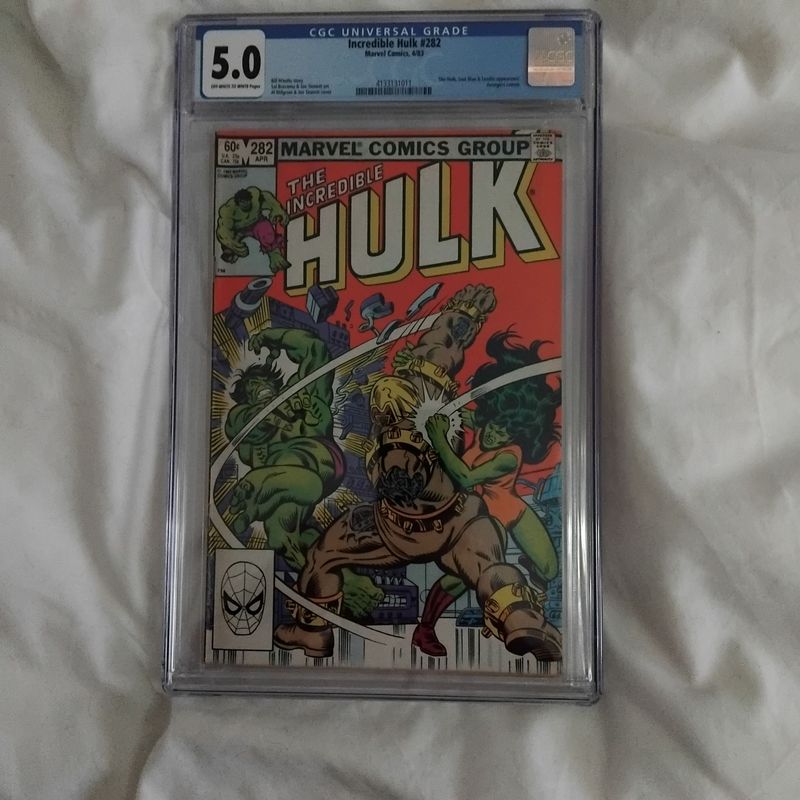 Incredible Hulk # 282 CGc 5.0 Key Issue