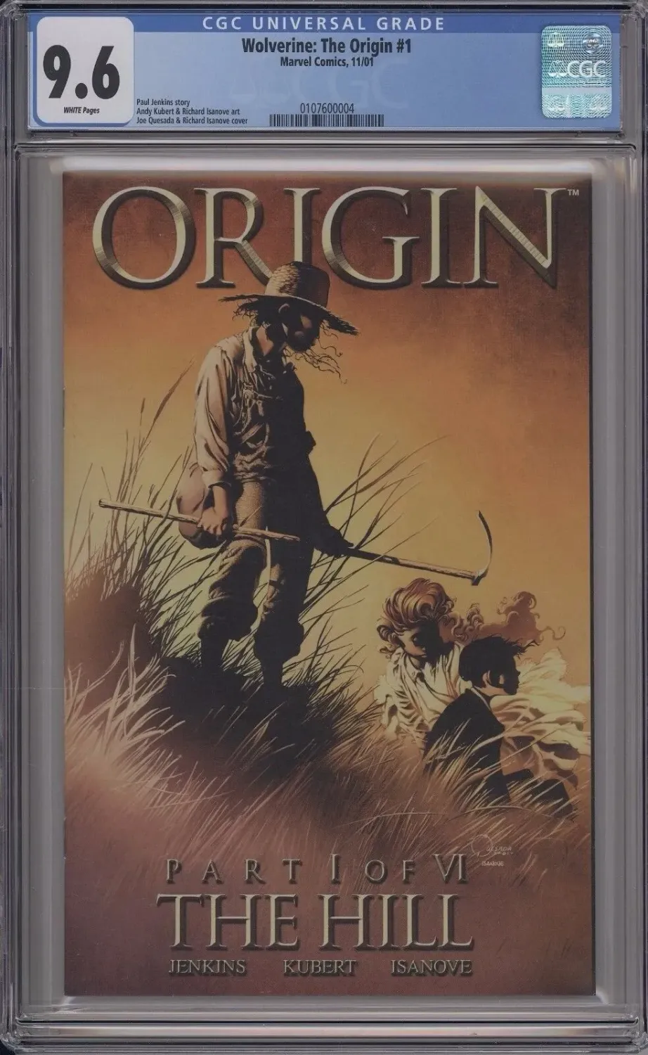 Wolverine The Origin # 1 CGC 9.6 Key Issue
