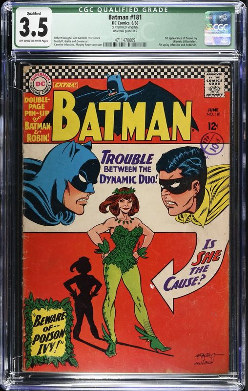Batman #181 CGC 3.5 Comic