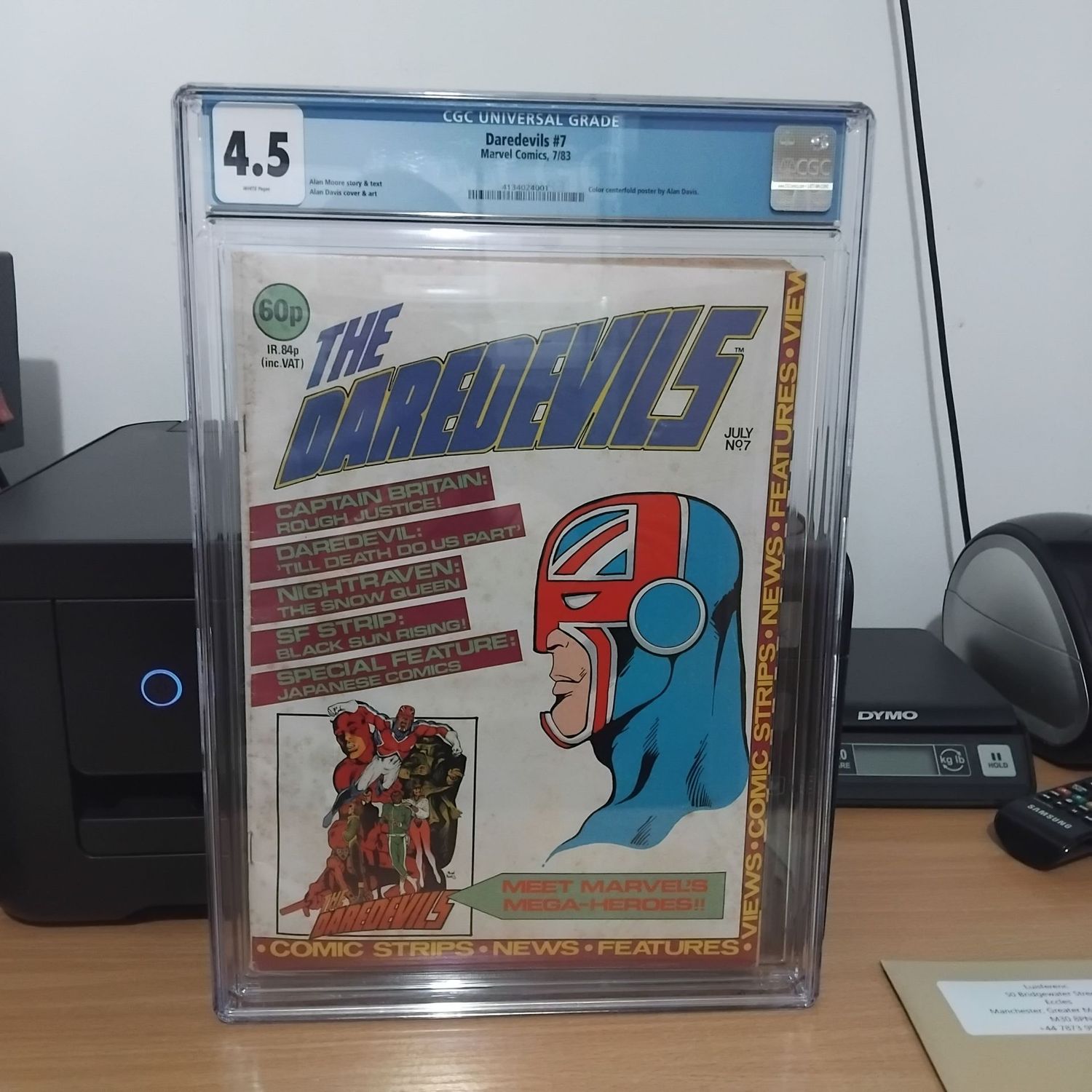 Daredevils # 7 CGC 4.5 Key issue Daredevils # 7 CGC 4.5 Key issue