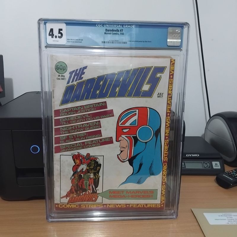 Daredevils # 7 CGC 4.5 Key issue Daredevils # 7 CGC 4.5 Key issue