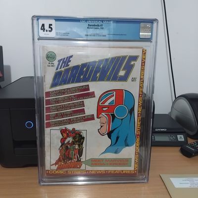 Daredevils # 7 CGC 4.5 Key issue Daredevils # 7 CGC 4.5 Key issue