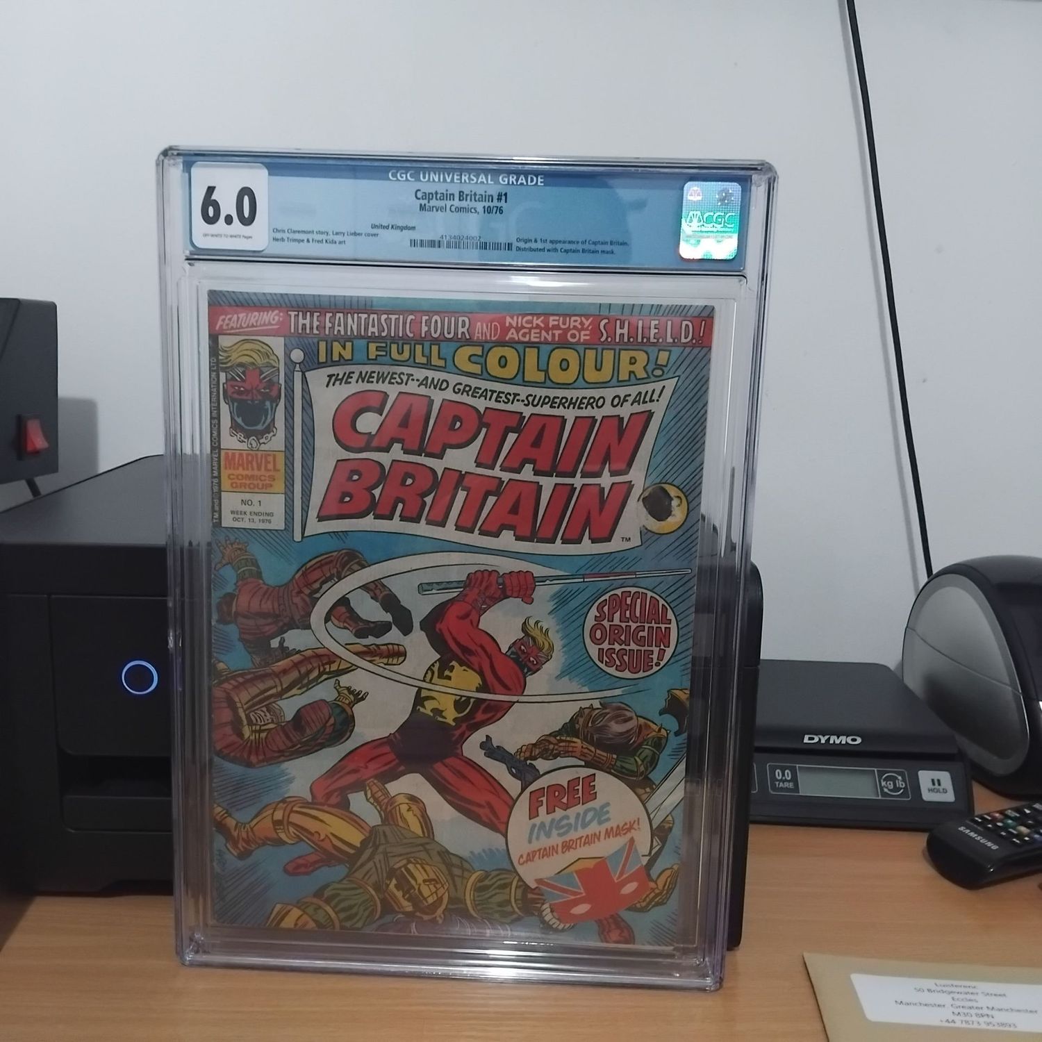 Captain Britain # 1 CGC 6.0 Comic Key issue