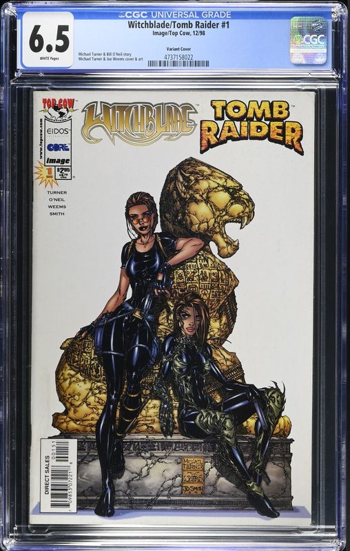 Witchblade/Tomb Raider # 1 CGC 6.5 Comic Witchblade/Tomb Raider # 1 CGC 6.5 Comic