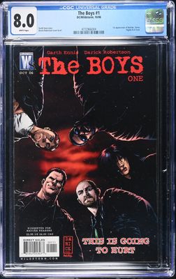 The Boys # 1 Key Issue CGC 8.0