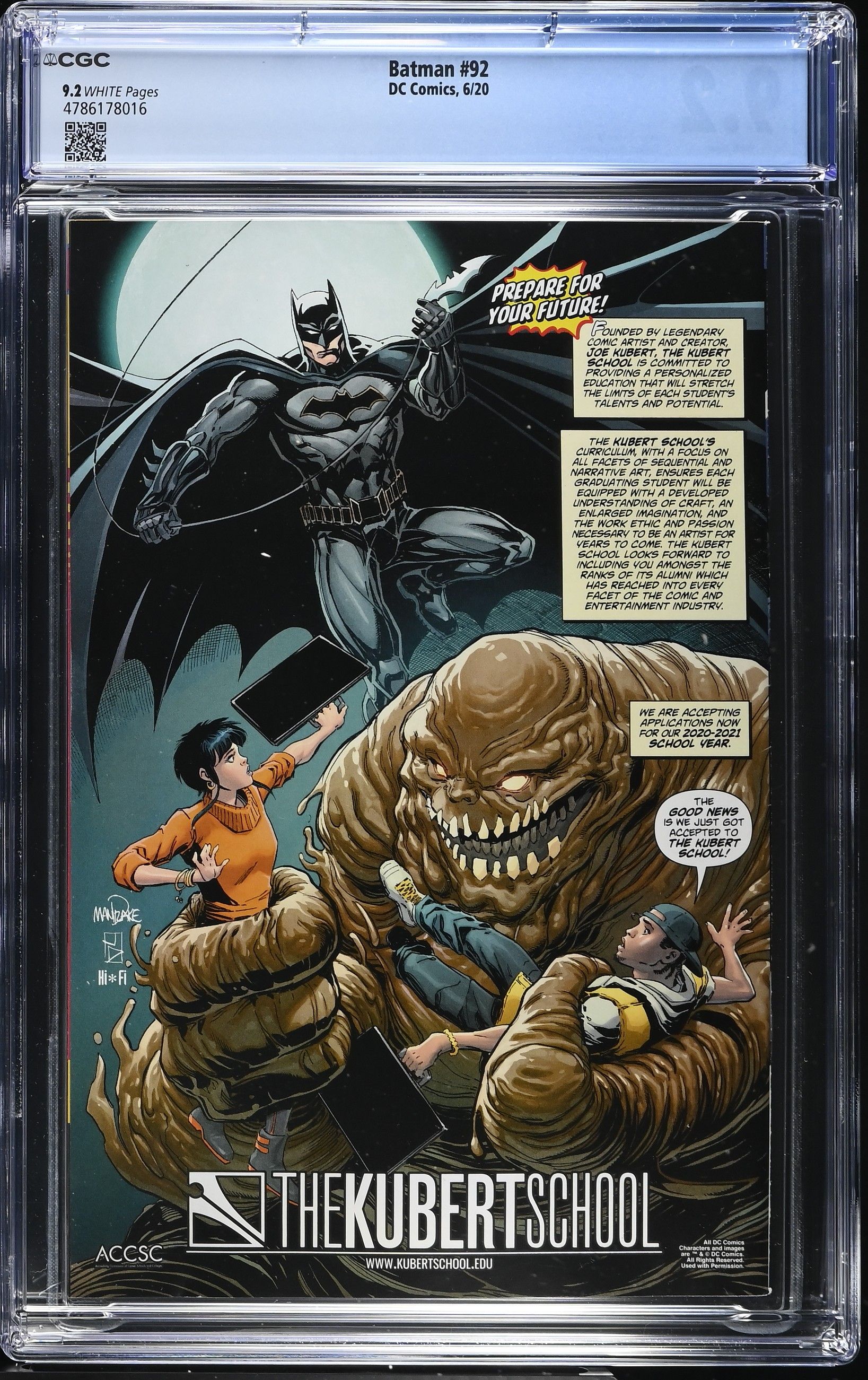 Batman # 92 CGC 9.2 Key Issue