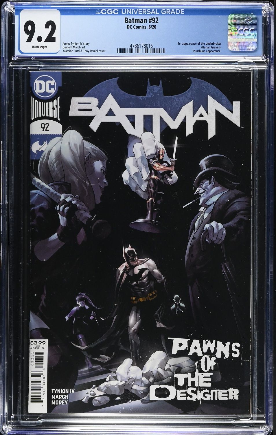 Batman # 92 CGC 9.2 Key Issue