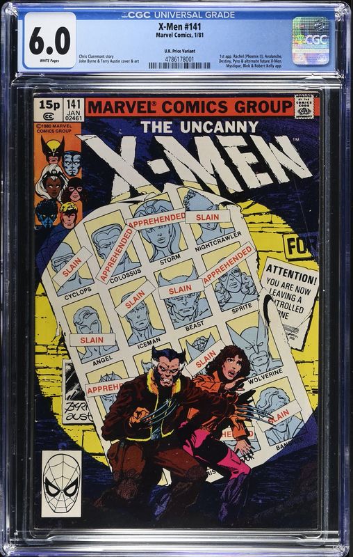 Uncanny X-Men # 141 CGC 6.0 Key Issue
