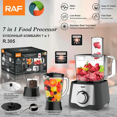 RAF 7-in-1 Food Processor R.305 - 600W