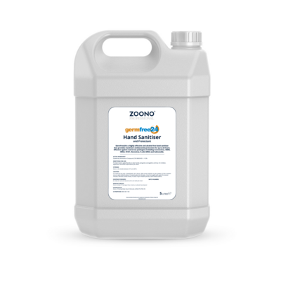 Zoono® Germ-Free 24 Hour Hand Sanitiser (5 Litre)