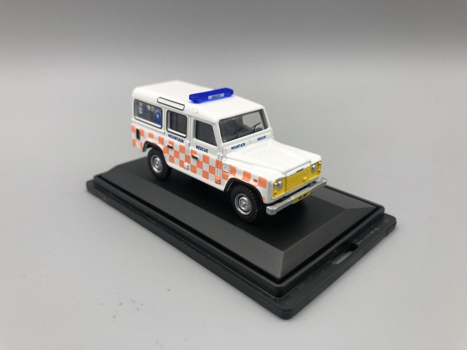 Mountain Rescue Land Rover model