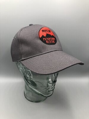 Grey Cap - Red/Black BMR Badge