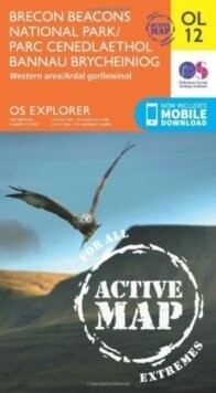Brecon Beacons - Western Area: OL 12 - ACTIVE OS MAP