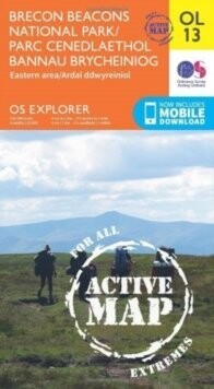 Brecon Beacons - Eastern Area: OL 13 - ACTIVE OS MAP