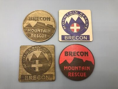 Set of four Wooden Coasters