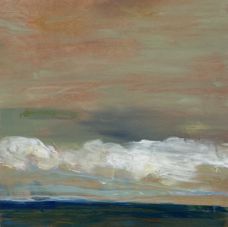 "Irish Coast - Low Clouds"