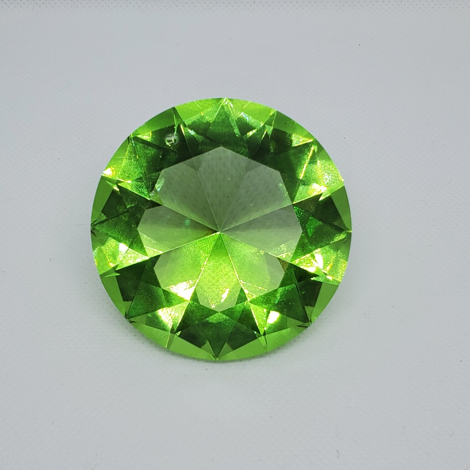 Light Green Large Faux Diamond