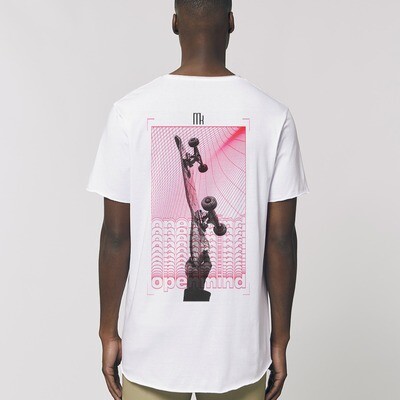 Genderless &quot;Open your Mind&quot; Sk8 TEE
