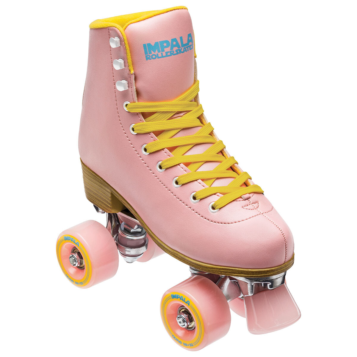 Impala Rollerskates - Pink/Yellow