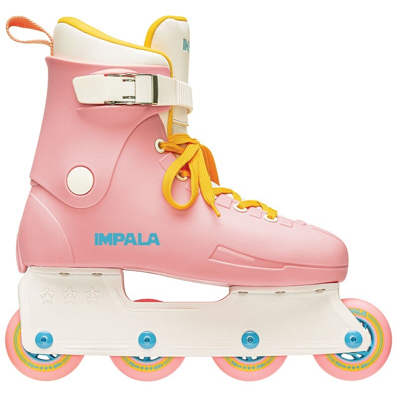 Impala Lightspeed Inline Skates - Pink/Yellow