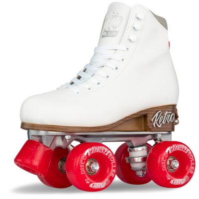 Crazy Adjustable Retro Quads - White