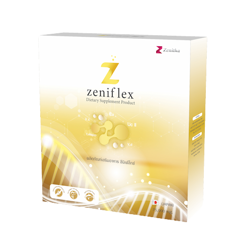 zeniflex ซินนีเฟล็กซ์ ผลิตภัณฑ์บำรุงกระดูกและข้อ ชุดทดลอง 1กล่อง ส่งฟรี ems
