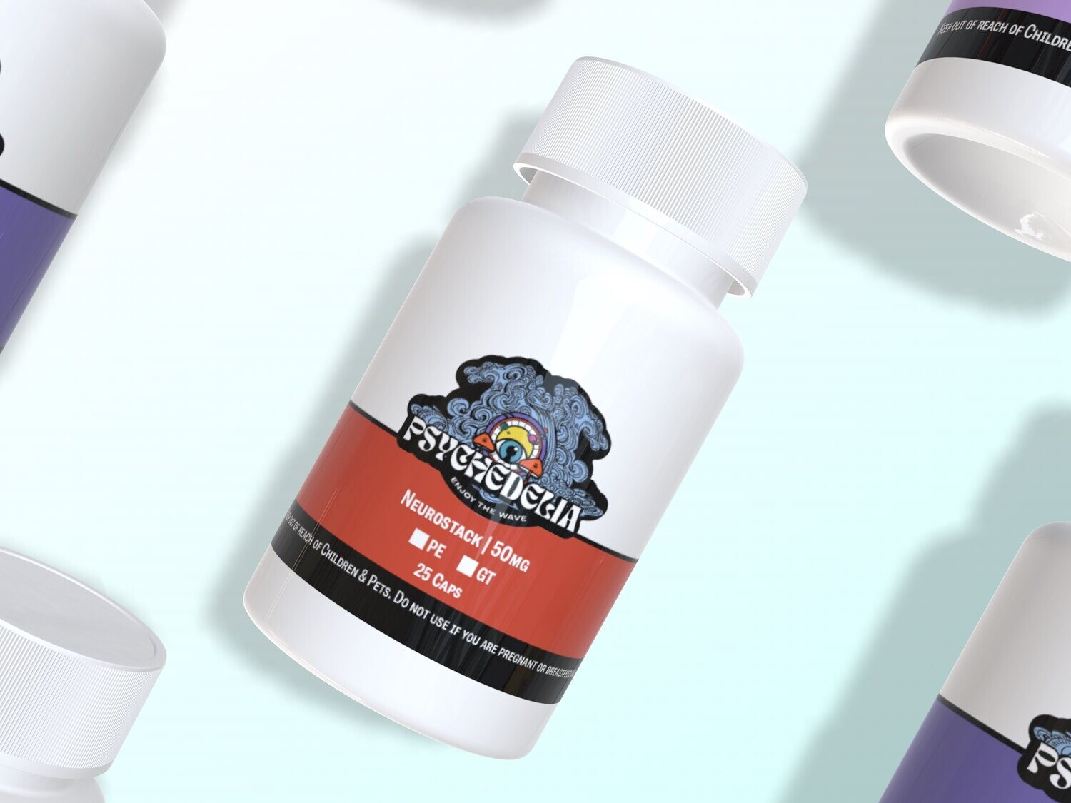 Neurostack Microdose Capsules, Variety: Golden Teacher