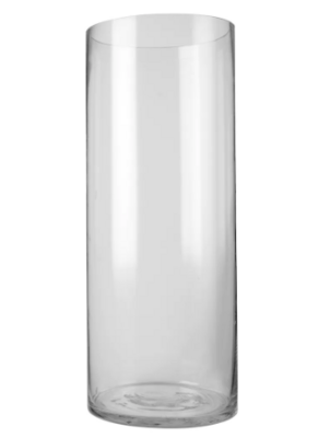 12 Pack: 18&quot; Cylinder Glass Vase by Ashland®