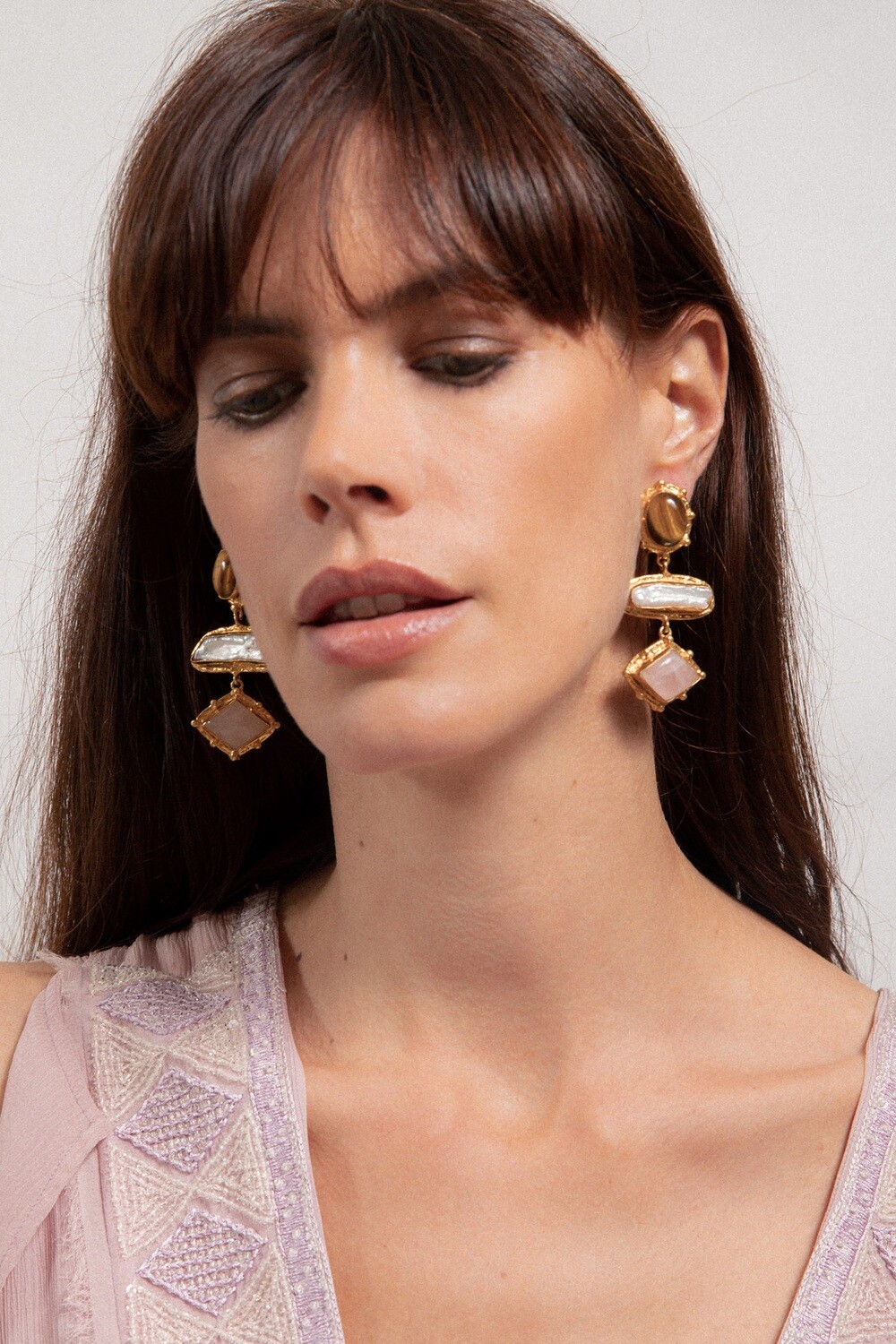 Sylvia Toledano Theodora Clip- On Earrings