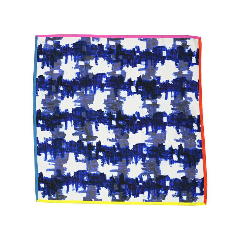 Kerri Rosenthal Scarf Holiday in Spain- Indigo