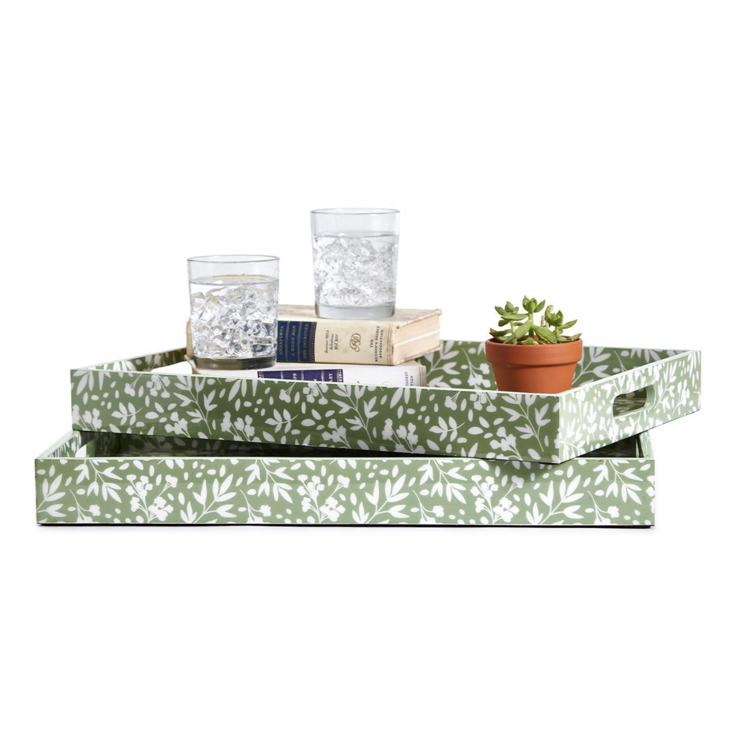 Country Side Medium Rectangle Tray (17 3/4&quot; x 12 1/4&quot; W x 2&quot; H)