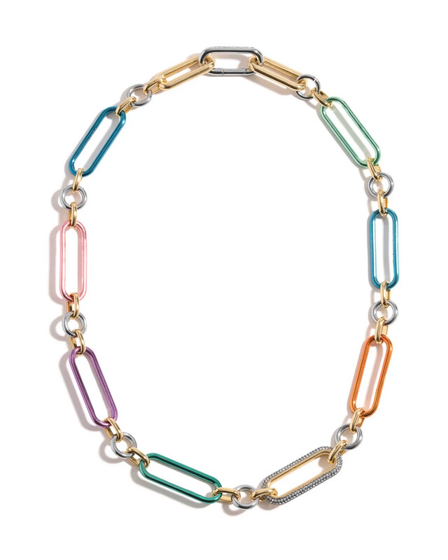 Demarson Electro Multi Color Theo Necklace