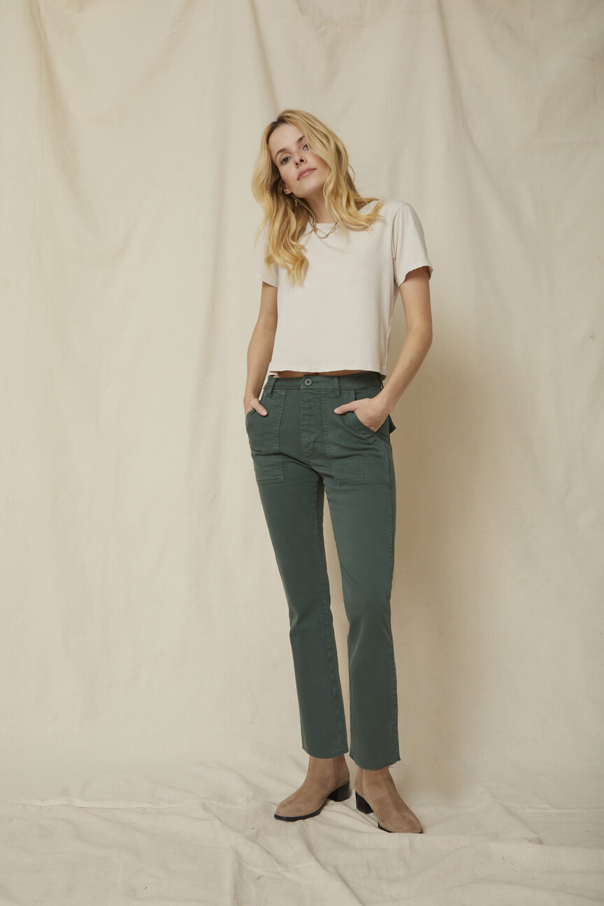 AMO Easy Army Trouser in Evergreen