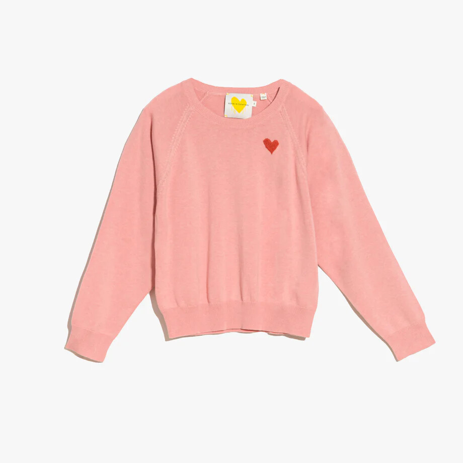 Kerri Rosenthal Gigi Pullover in Rhubarb