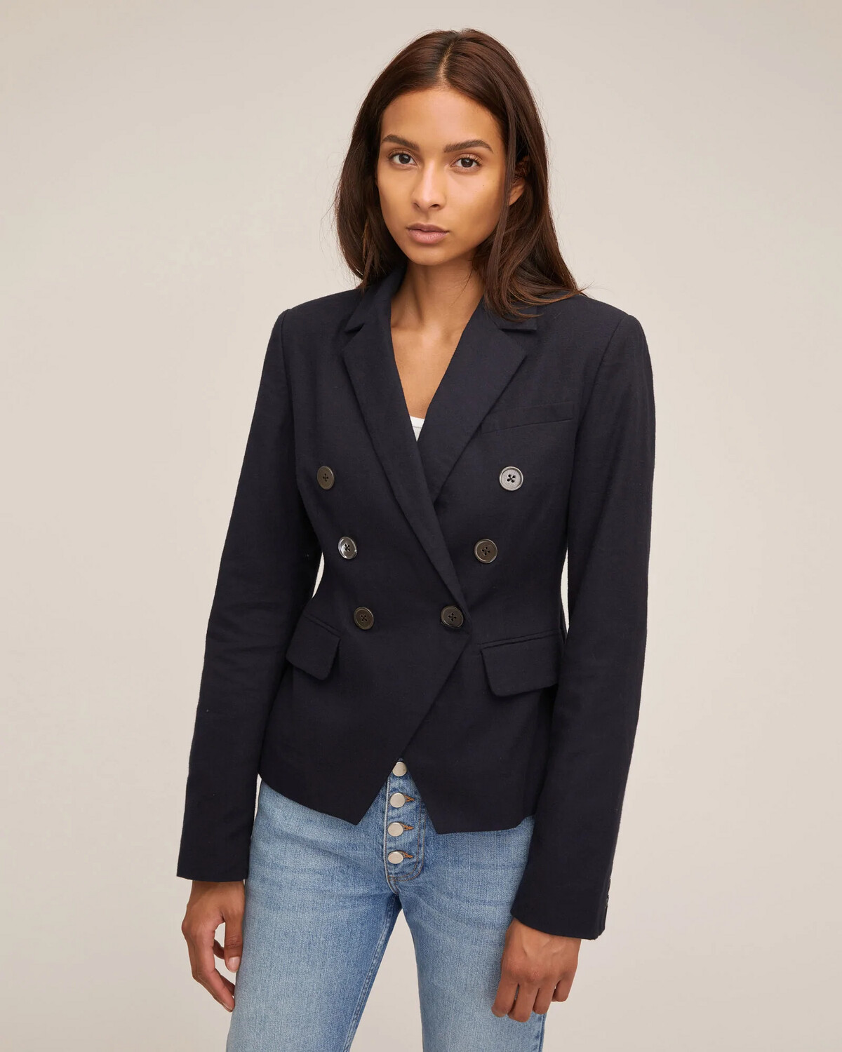 Marissa Webb Perrie Double Breasted Blazer