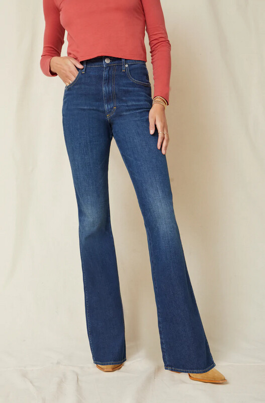 AMO Willa Slim Flare in Grateful