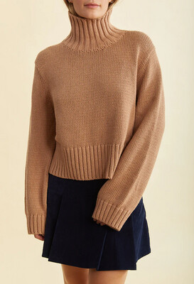 Ciao Lucia Luigi Sweater in Camel