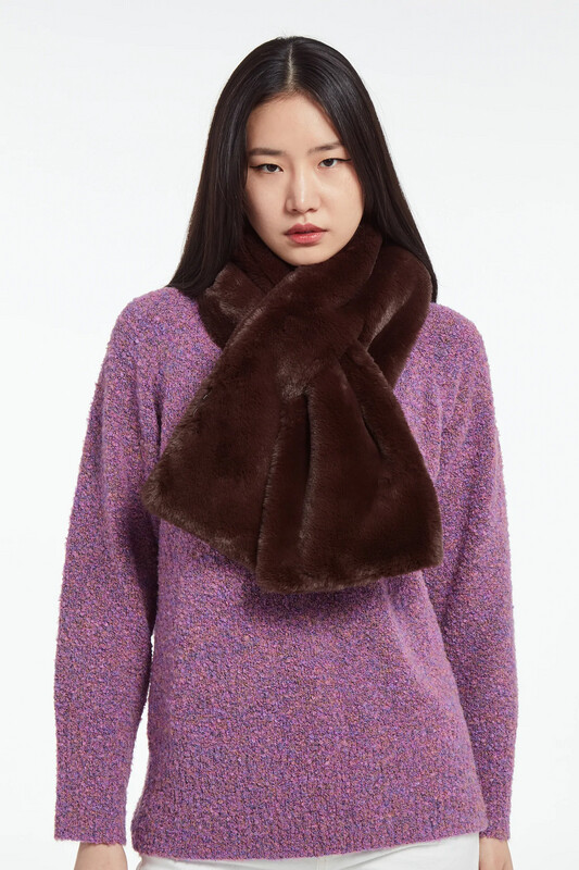 Apparis Bambi Scarf in Espresso