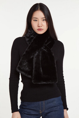 Apparis Bambi Scarf in Noir