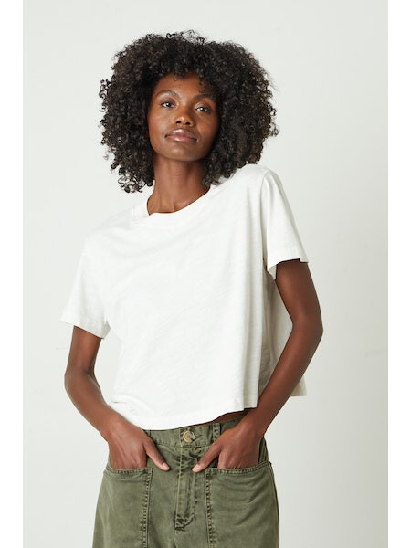 Velvet Sabel Shirt in Ecru