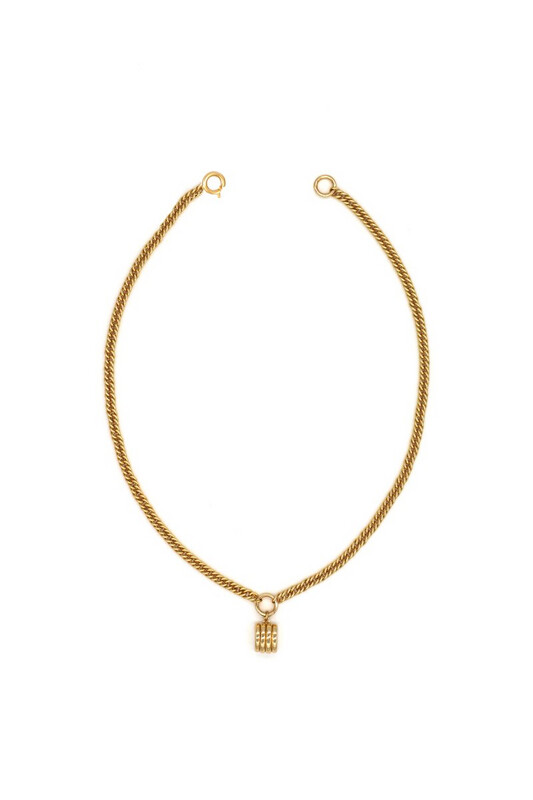 Sylvia Benson Entwine Drop Necklace