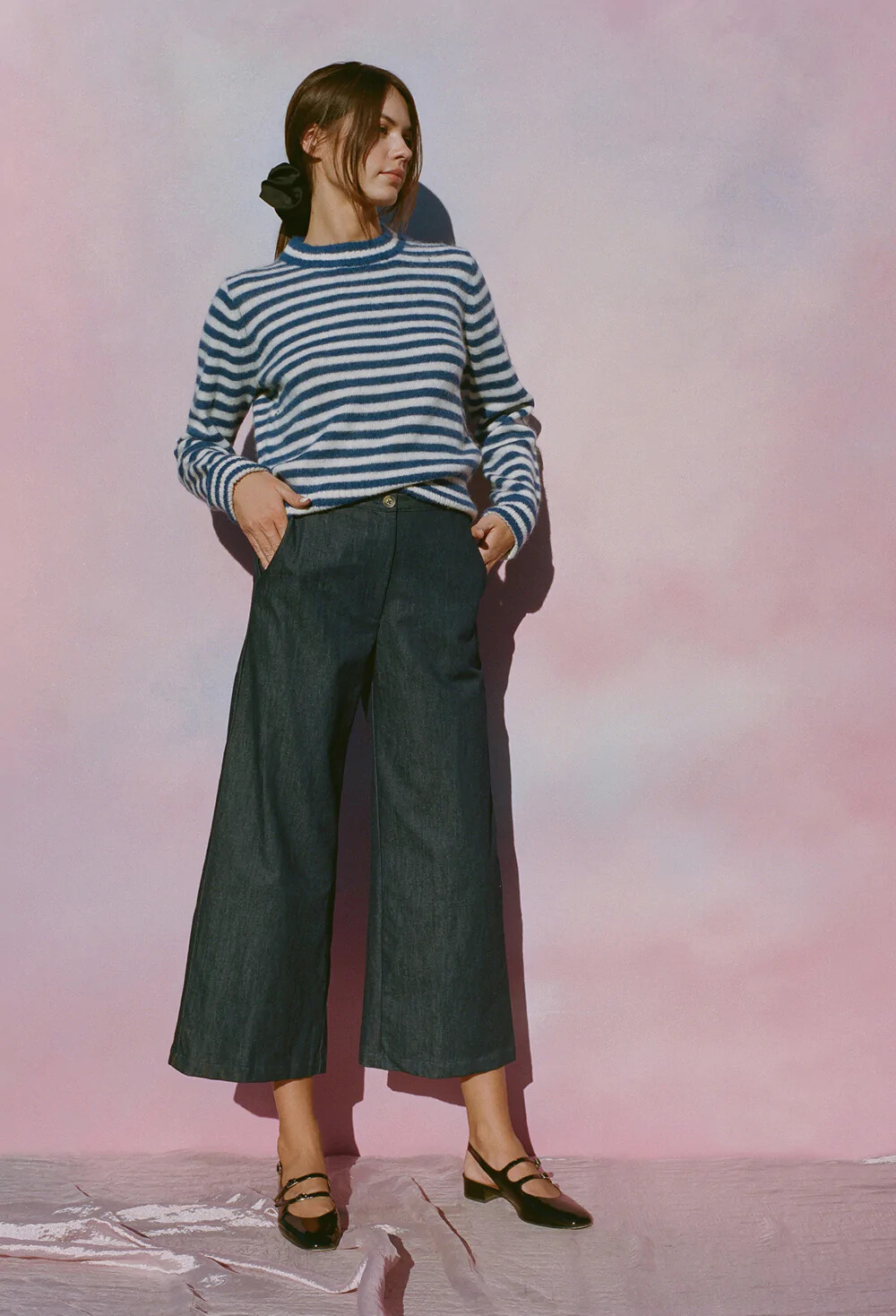 Ciao Lucia Orlando Pant in Midnight