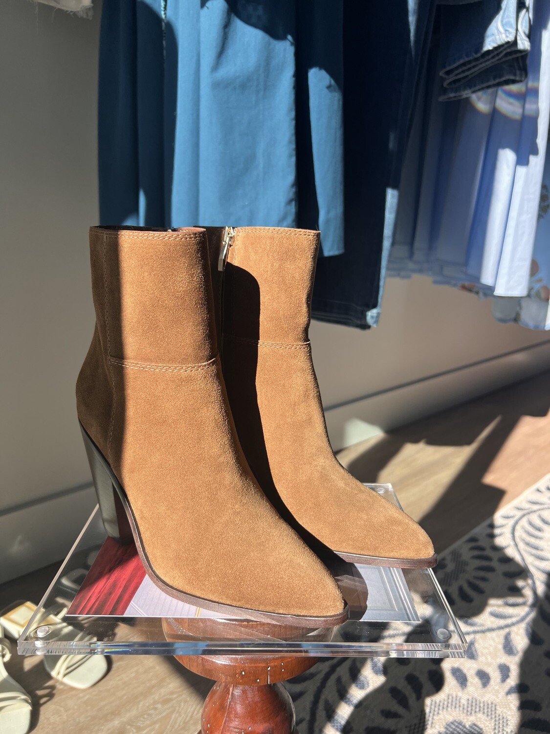 Paige Presley Boot in Cocoa Suede