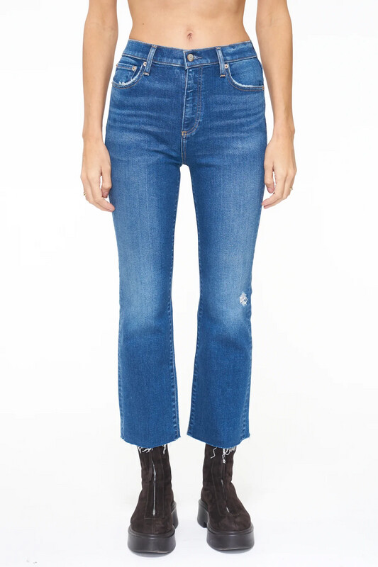 Pistola Lennon High Rise Crop Boot in Park Avenue