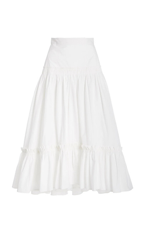 Cara Cara Tisbury Sirt in White