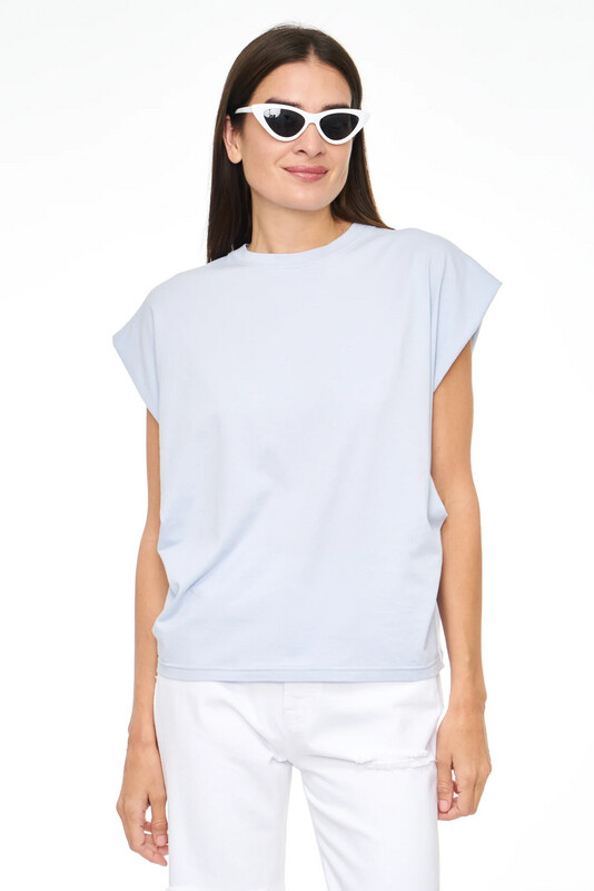 Pistola Trina Muscle Tee in Mist