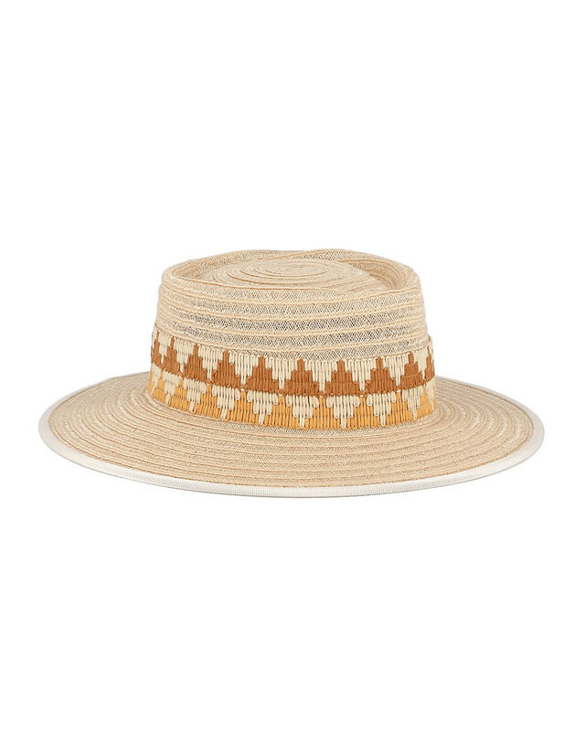 Destree Gerhard Hat Straw in Beige